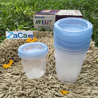 Cốc trữ sữa AVENT 180ml Hàng chính hãng