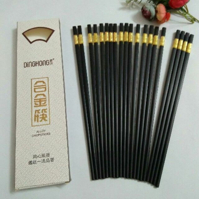 Bộ 10 đôi đũa ăn Nhật bản chống mốc
