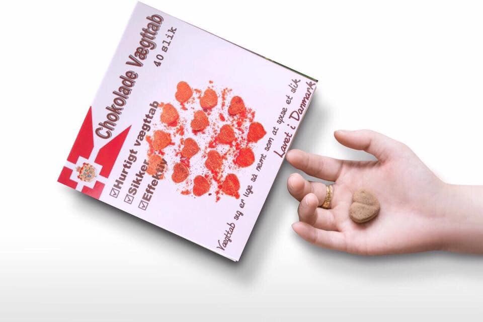 Kẹo Socola giảm cân Đan Mạch