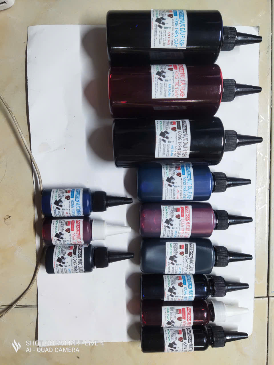 flash ink USE FOR PAPER