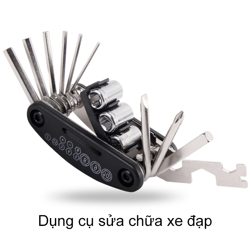 [HCM]Bộ dụng cụ sửa xe đạp đa năng 16 in 1