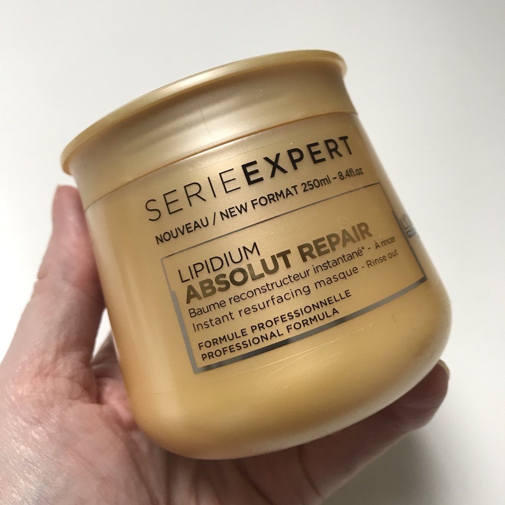 Dầu hấp phục hồi tóc hư tổn L'oreal Absolut Repair