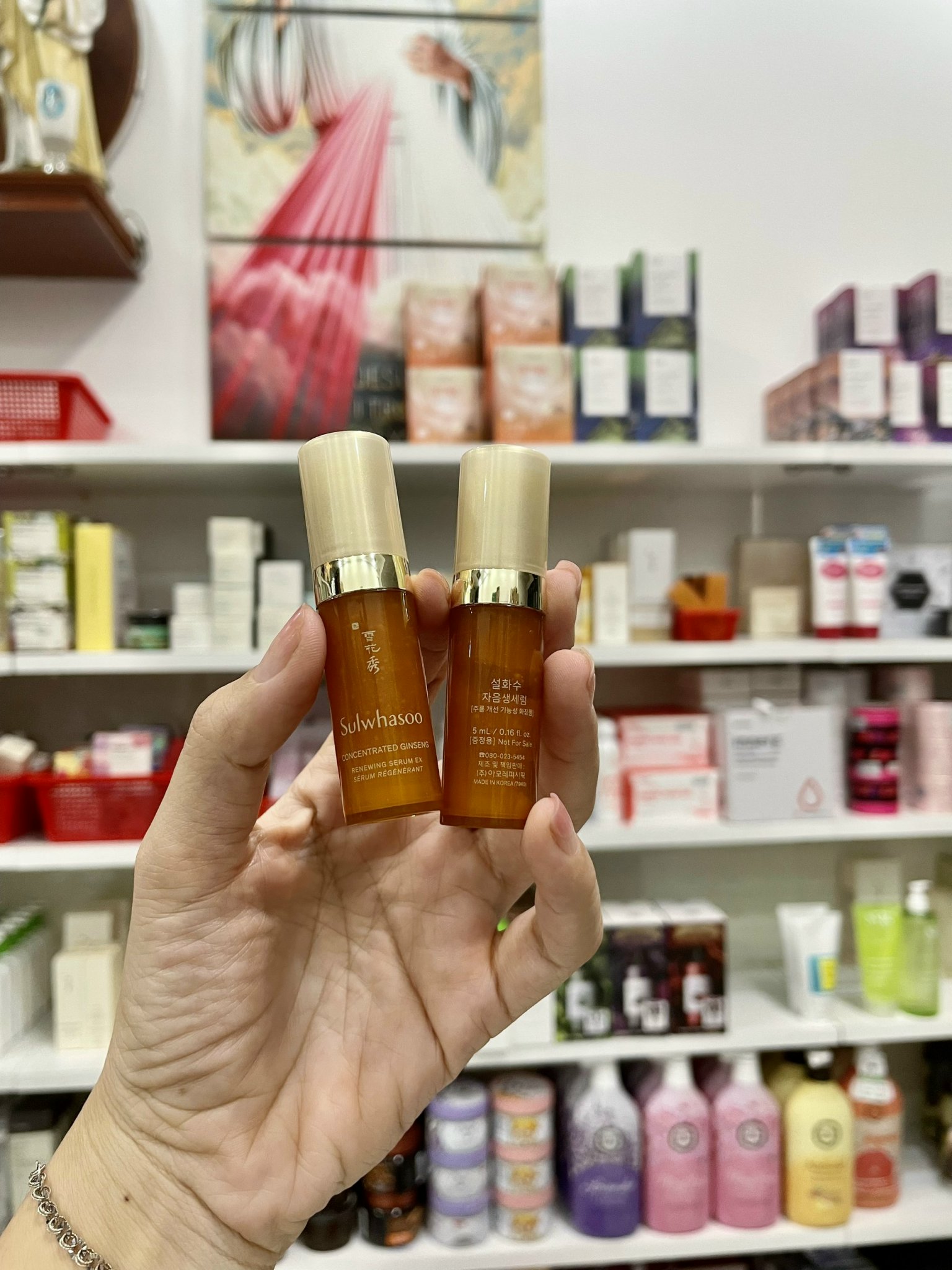 Mini Serum nhân sâm Sulwhasoo concentrated ginseng renewing