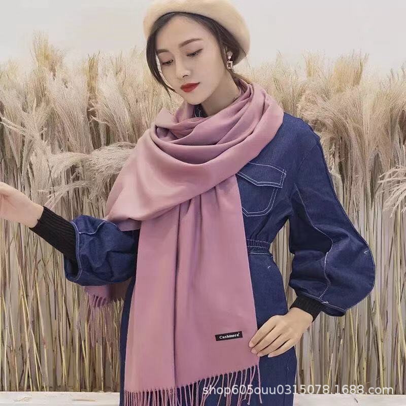 Khăn cashmere len dạ dài mềm mại dễ thương THY THY STORE
