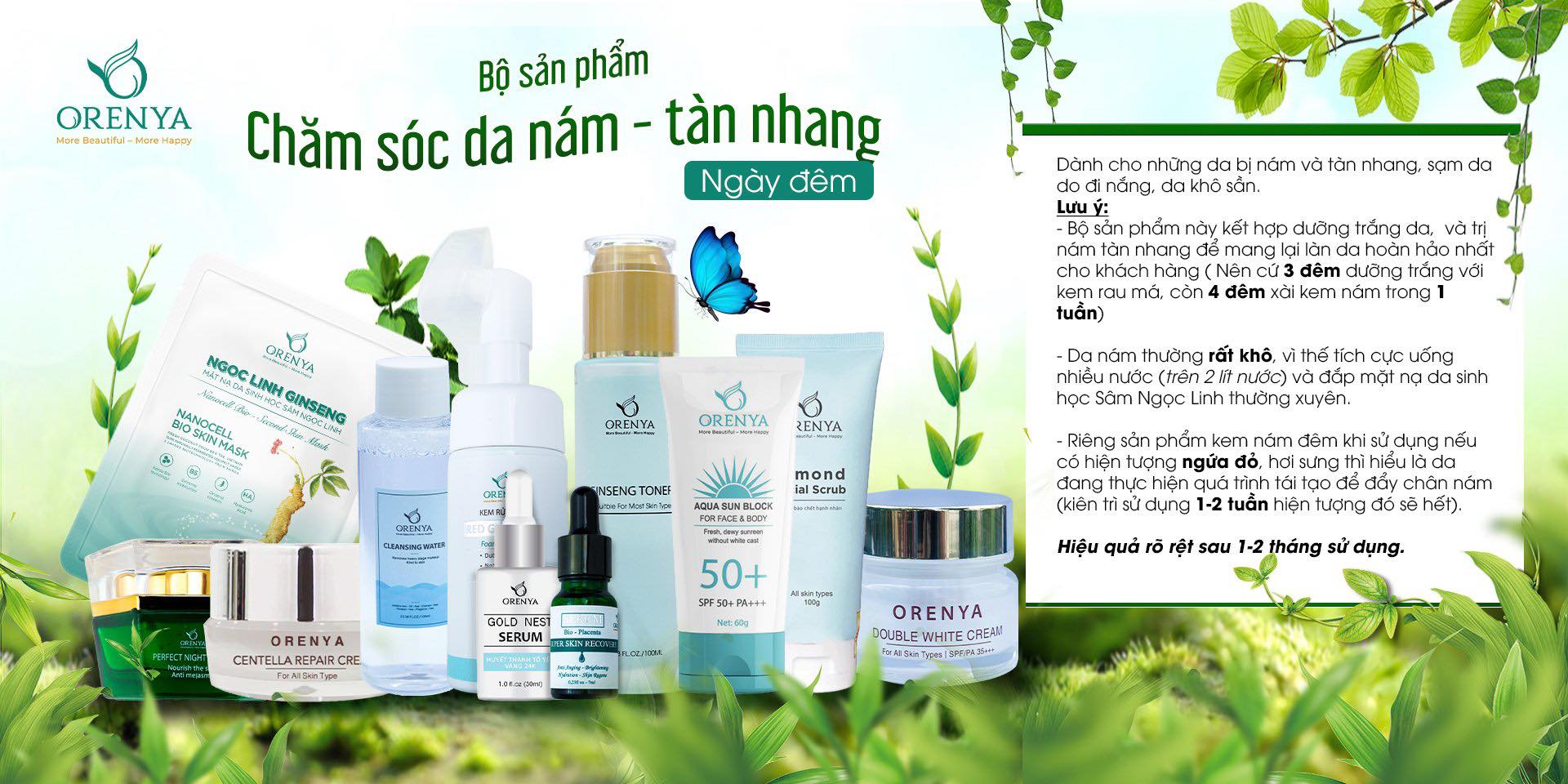 Kem rửa mặt nhân sâm đỏ ORENYA