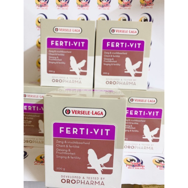 Vitamin hỗ trợ tăng cồ cho chim vẹt hũ nhỏ 20gr