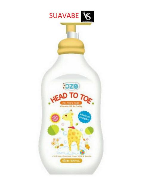 Sữa tắm gội toàn thân cho bé Oze 500ml