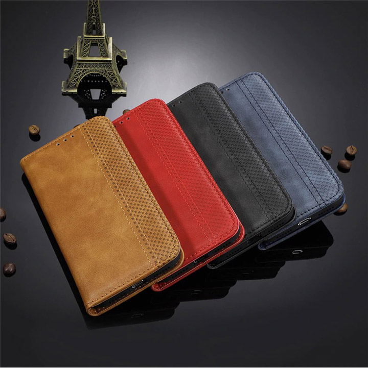 Bao da Nokia 7.2 dạng ví Luxury Leather
