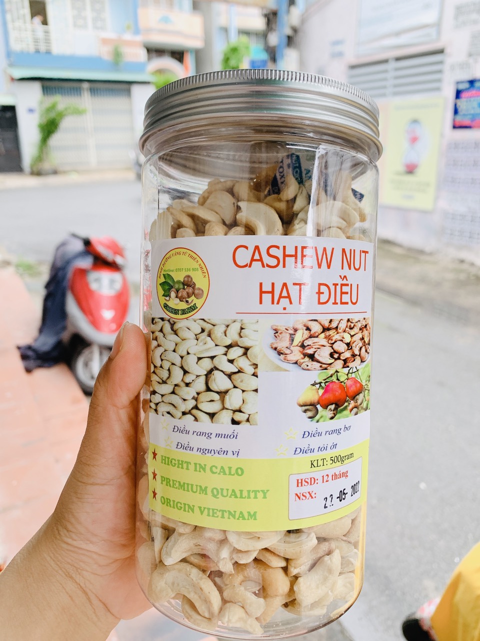 Hạt điều rang muối/ Điều rang nguyên vị Bình Phước