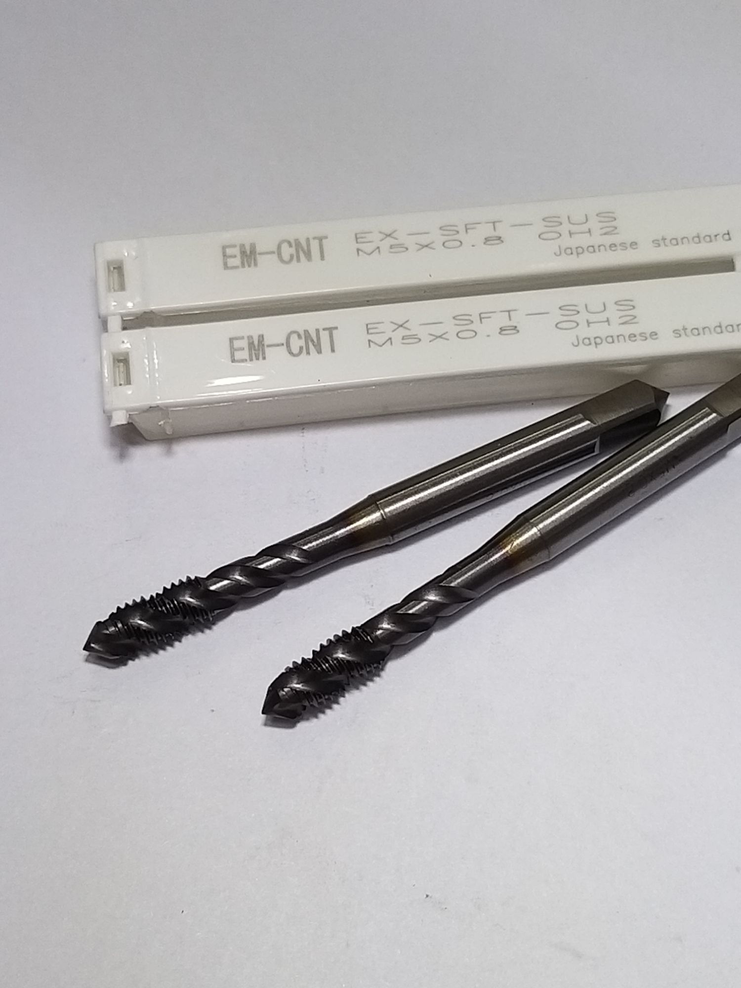 [HCM]Combo 2 Mũi Taro Inox Cao Cấp EM-CNT Xoắn (M5 x 0.8)