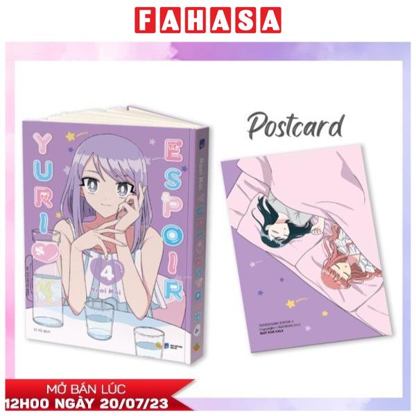 Fahasa - yuri espoir - tập 4 - tặng kèm postcard