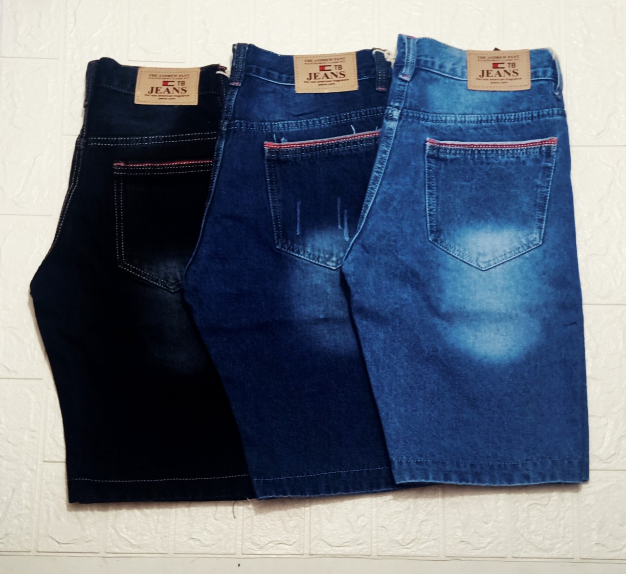 Quần short jean nam TD19