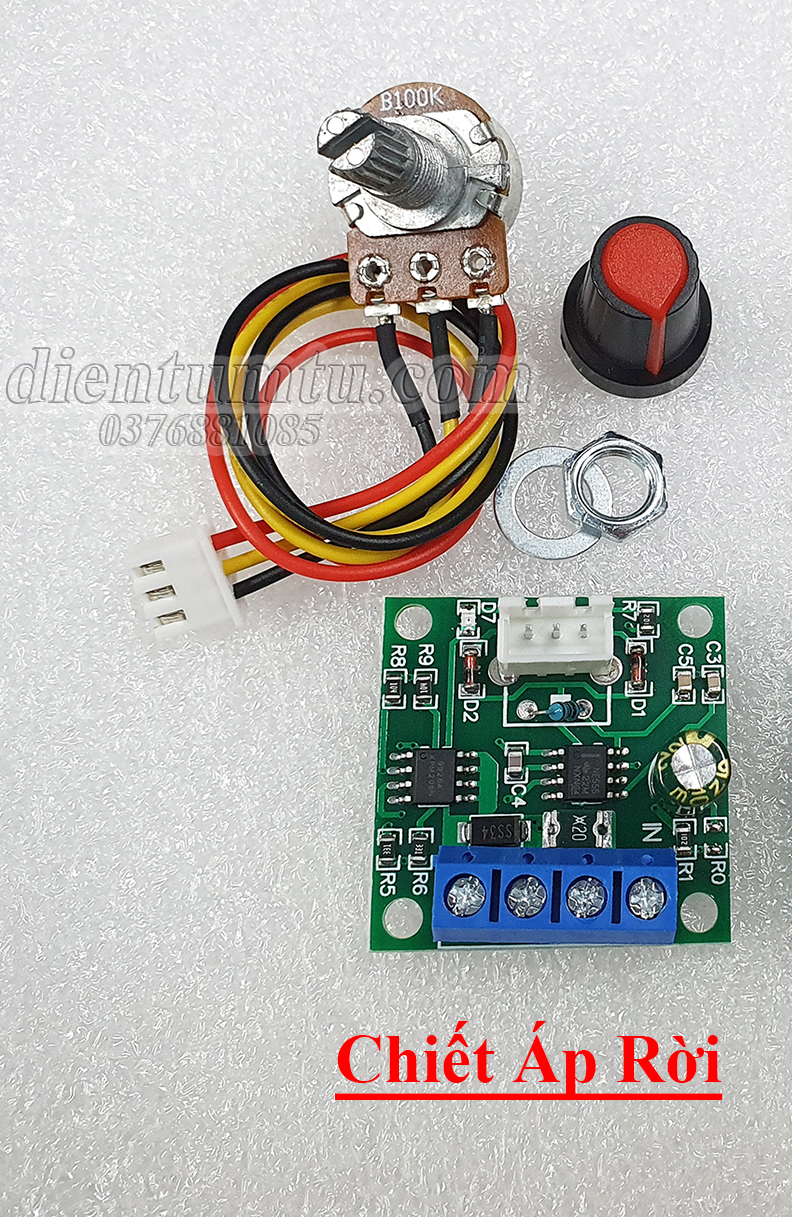 Mạch điều tốc động cơ PWM 2A DC 3V-12V