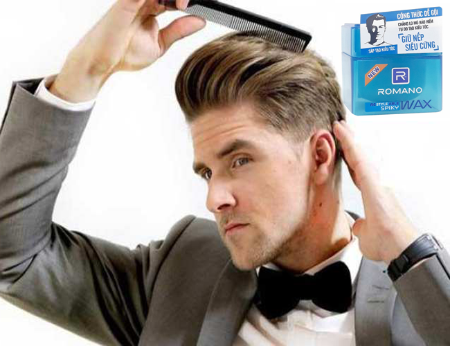 Sáp Tạo Kiểu Tóc Giữ Nếp Siêu Cứng Romano-68gr(Xanh)