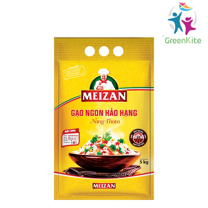 [HCM][5KG] Gạo Meizan Nàng Thơm
