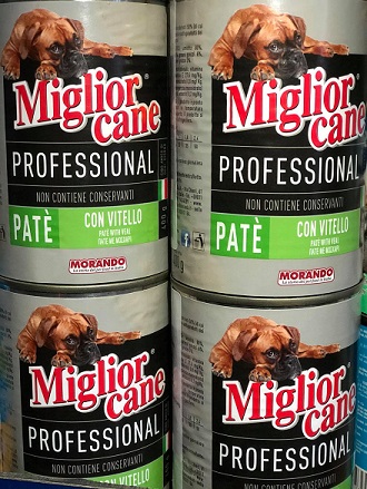 Pate Miglior cane vị thịt bê dành cho chó mọi lứa tuổi lon 400g