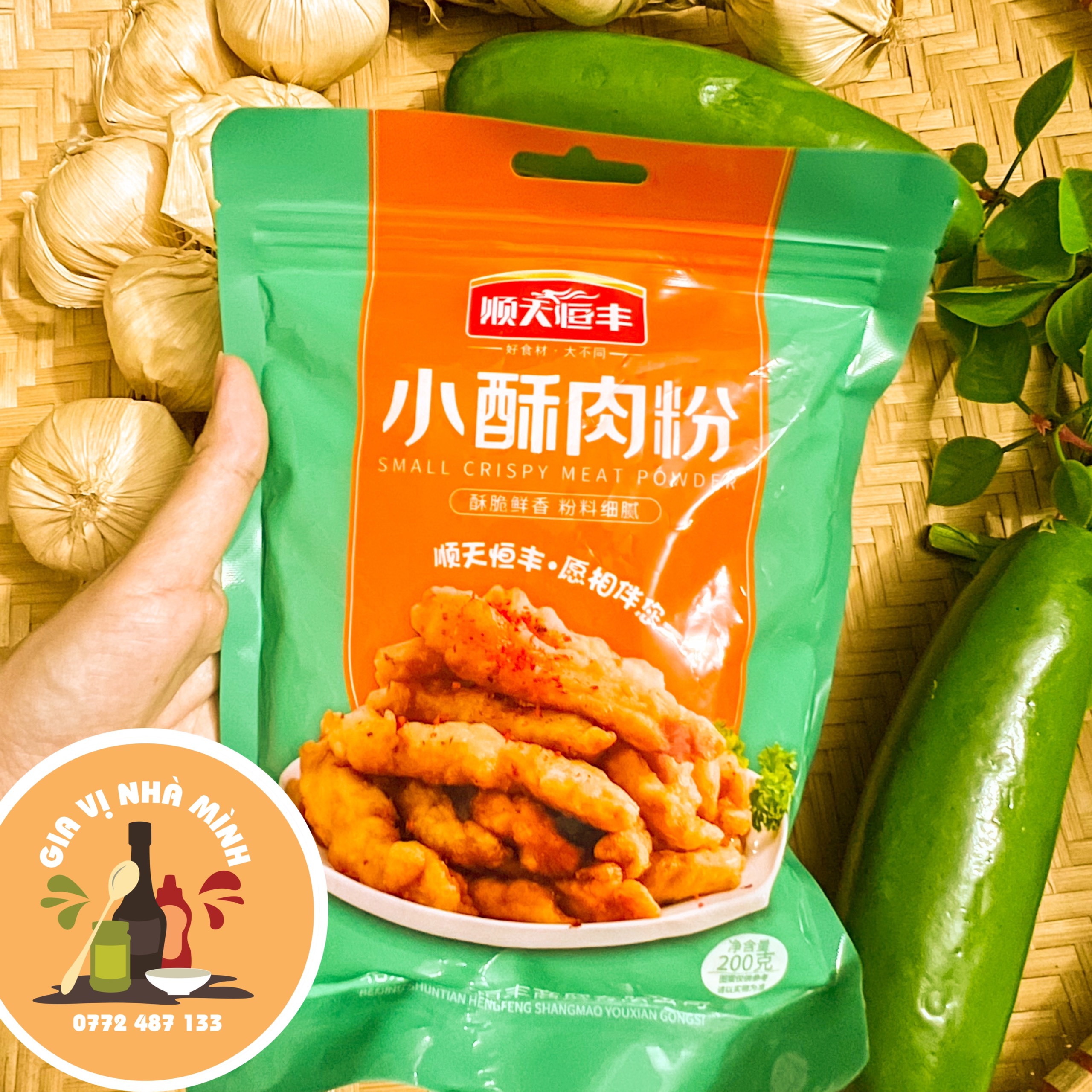 BỘT CHIÊN GIÒN THUẬN THIÊN HOÀNH ( SIÊU GIÒN )- GÓI 200GR