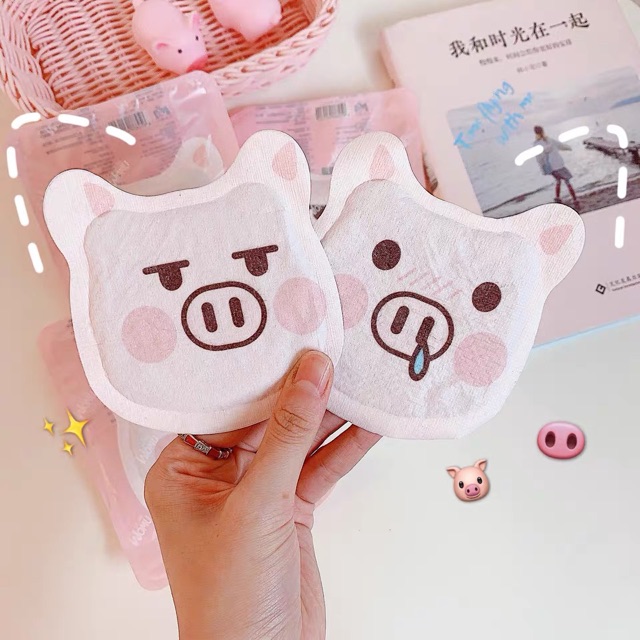 Miếng Dán Giữ Nhiệt Đau Bụng Kinh Giữ Ấm Cơ Thể Mùa Đông Hình Cute