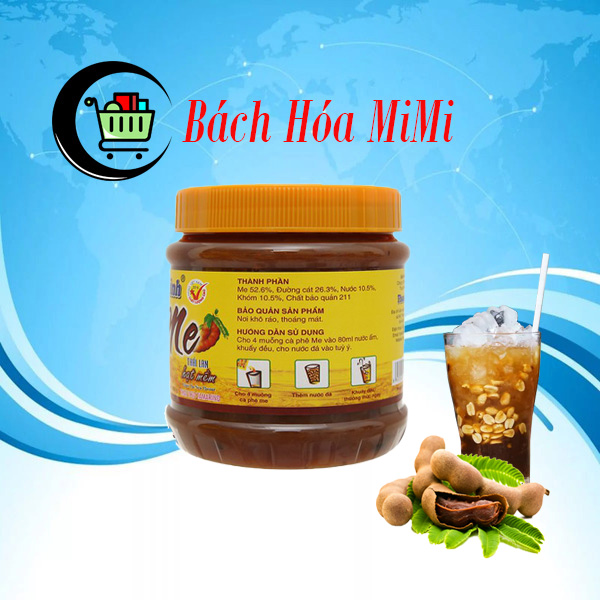 Đá Me Hạt Mềm Thanh Bình Hũ 900g.