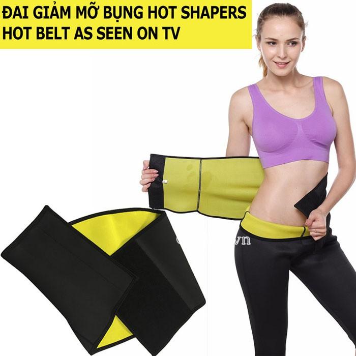 [HCM]Đai quấn sinh nhiệt giảm mỡ bụng Hot Shaper