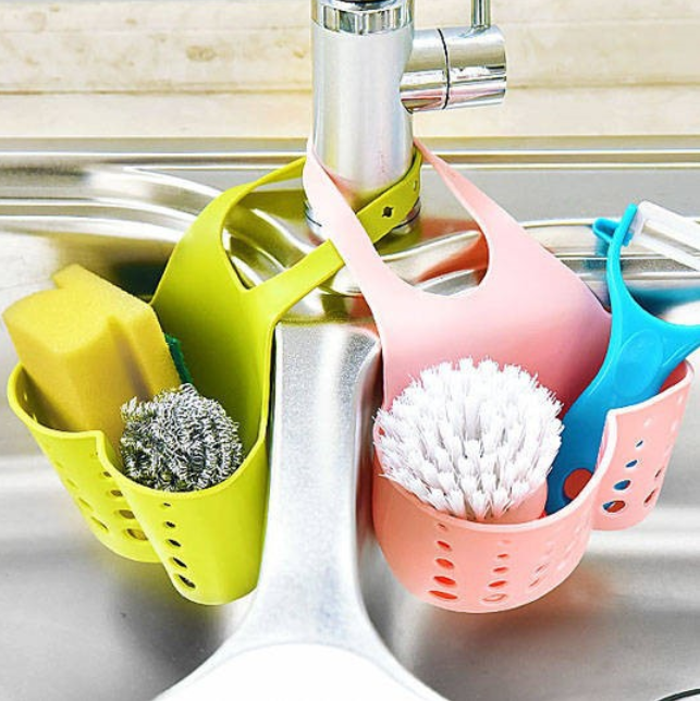 [HCM]GIỎ CÓ MÓC TREO BỒN RỬA CHÉN BÁT