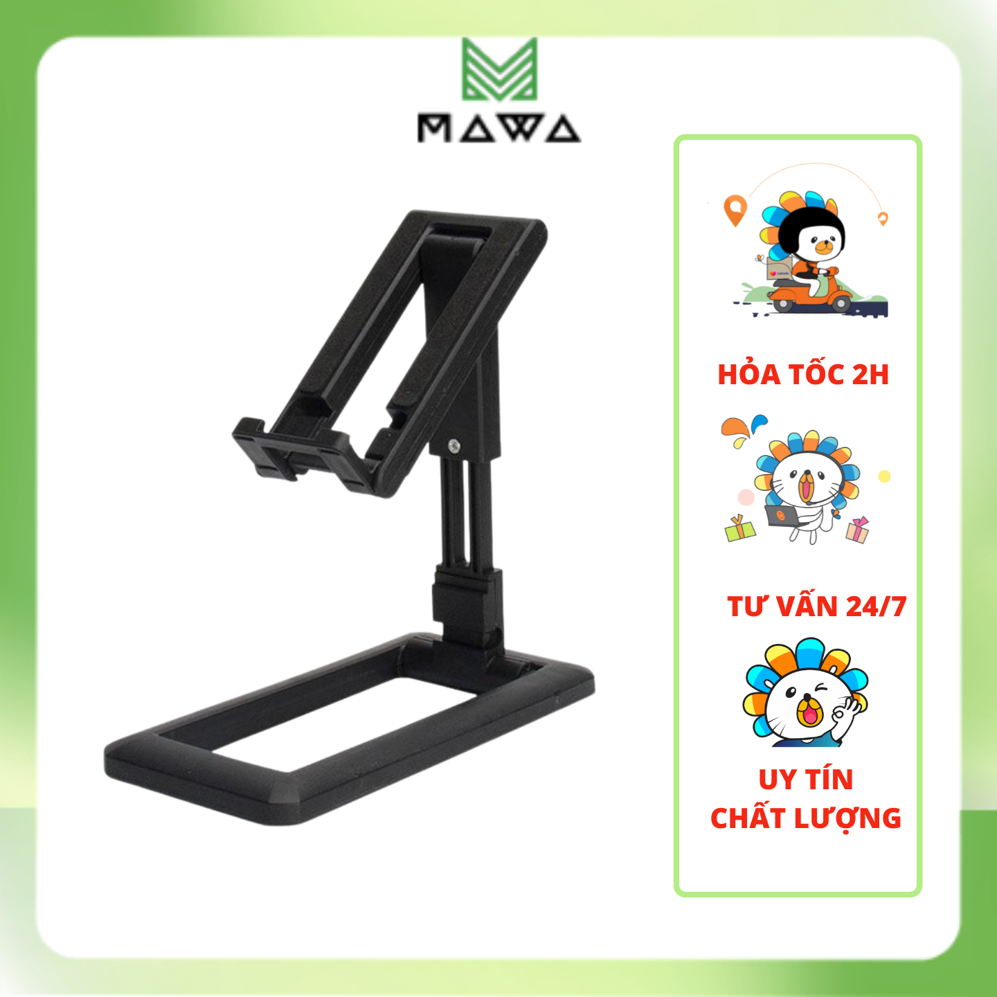 Giá đỡ điện thoại gấp gọn tiện dụng