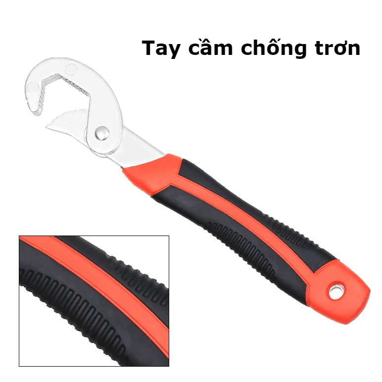 Bộ 2 cờ lê mỏ lết đa năng mở rộng 6-32mm (bị rỉ như ảnh cuối)