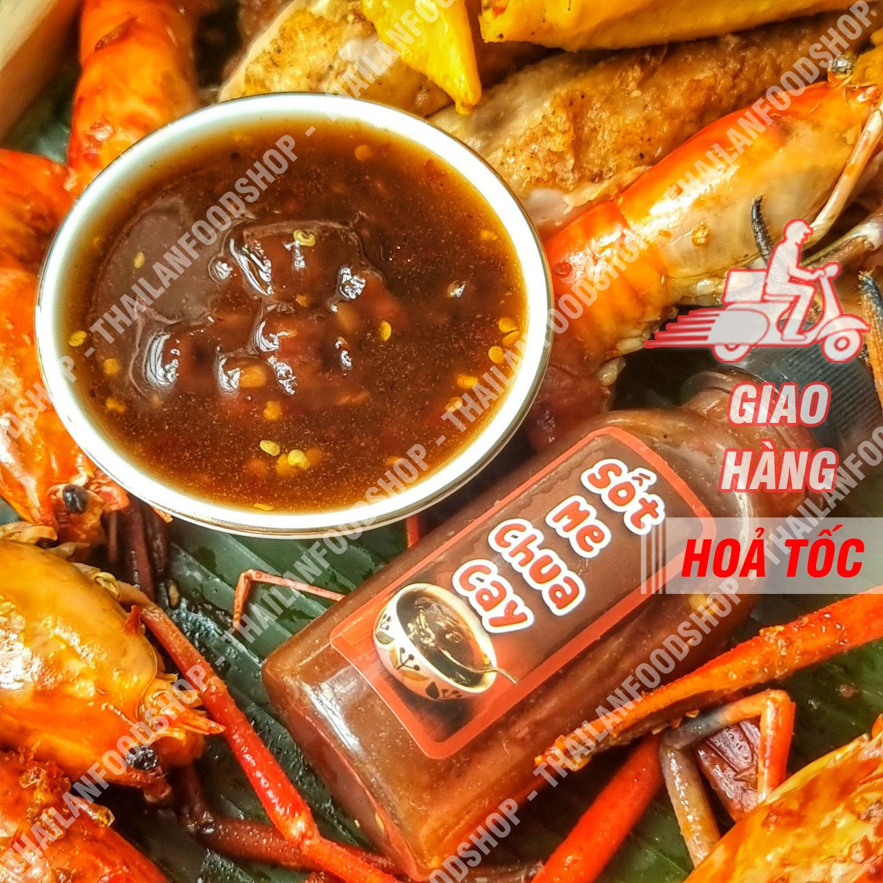 Sốt Me Chua Cay - Chai 150Gram