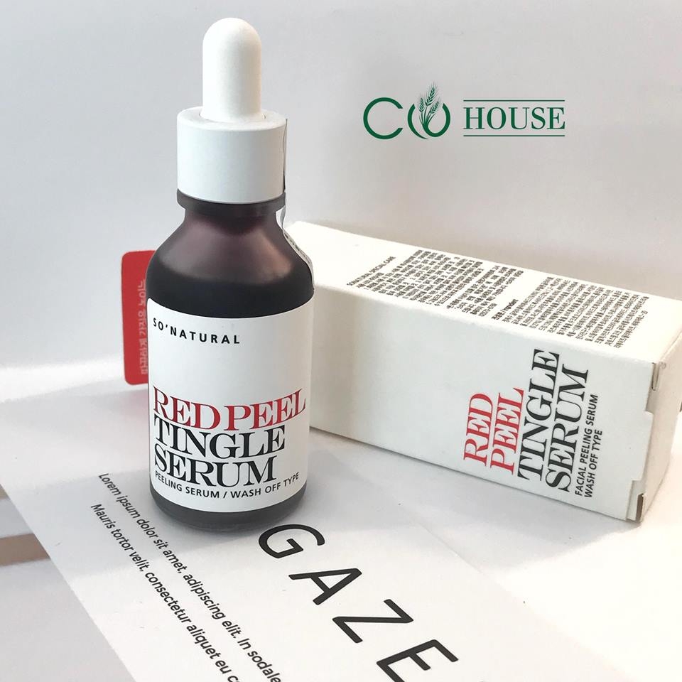 [HCM]THAY DA SINH HỌC RED PEEL HÀN QUỐC 35ml