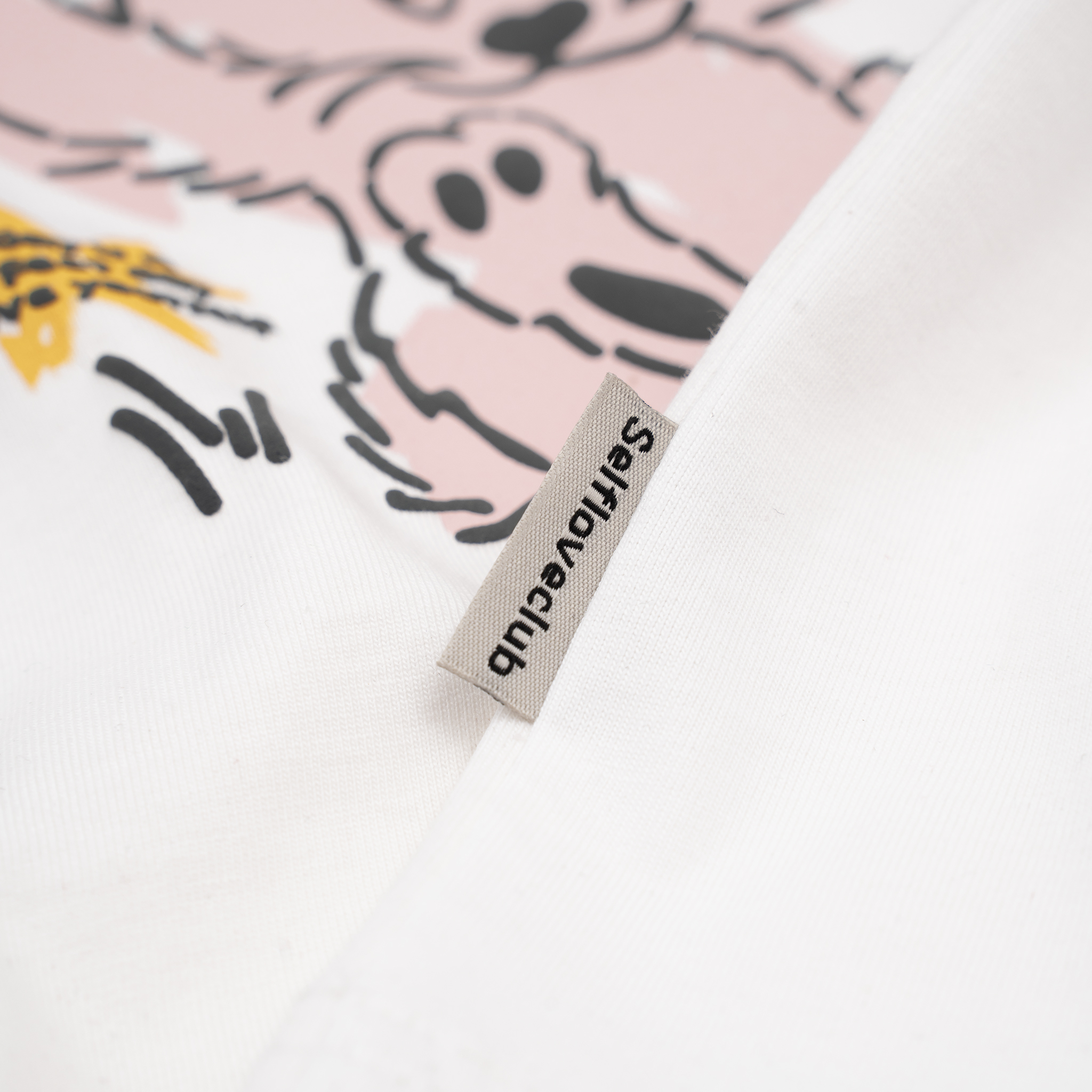 Áo thun form nữ SLC - regular tee "Happy Bunny"
