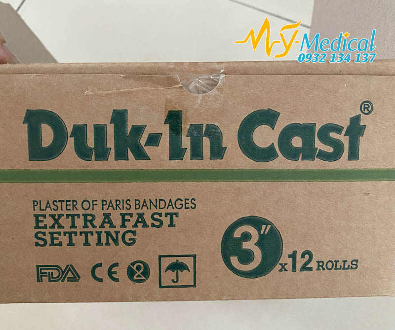 [HCM]Băng bột bó thạch cao Duk-In Cast