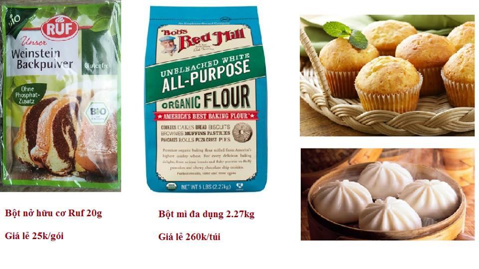 Bột Mì Đa Dụng Hữu Cơ ( Organic Unbleached All Purpose ) 2.27kg
