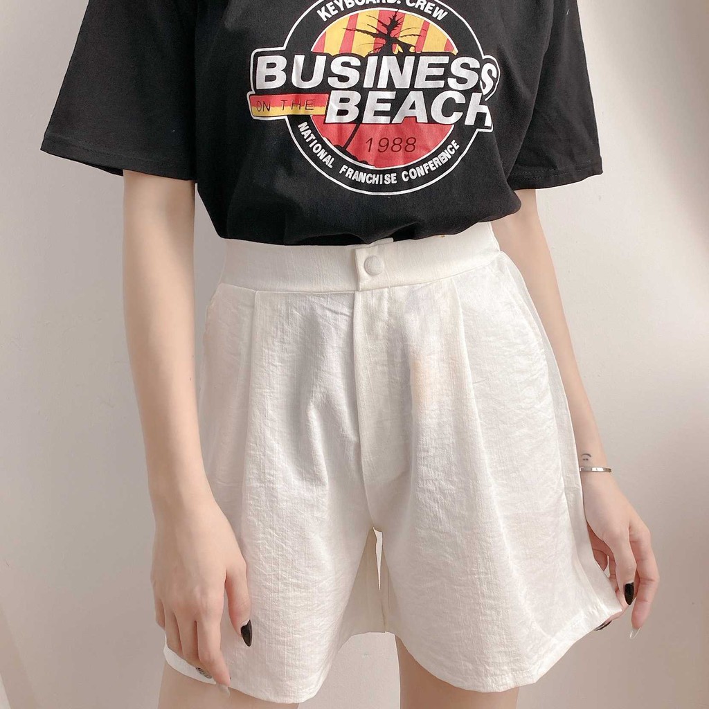 Quần short đũi_quần đùi đũi dáng váy siêu hot