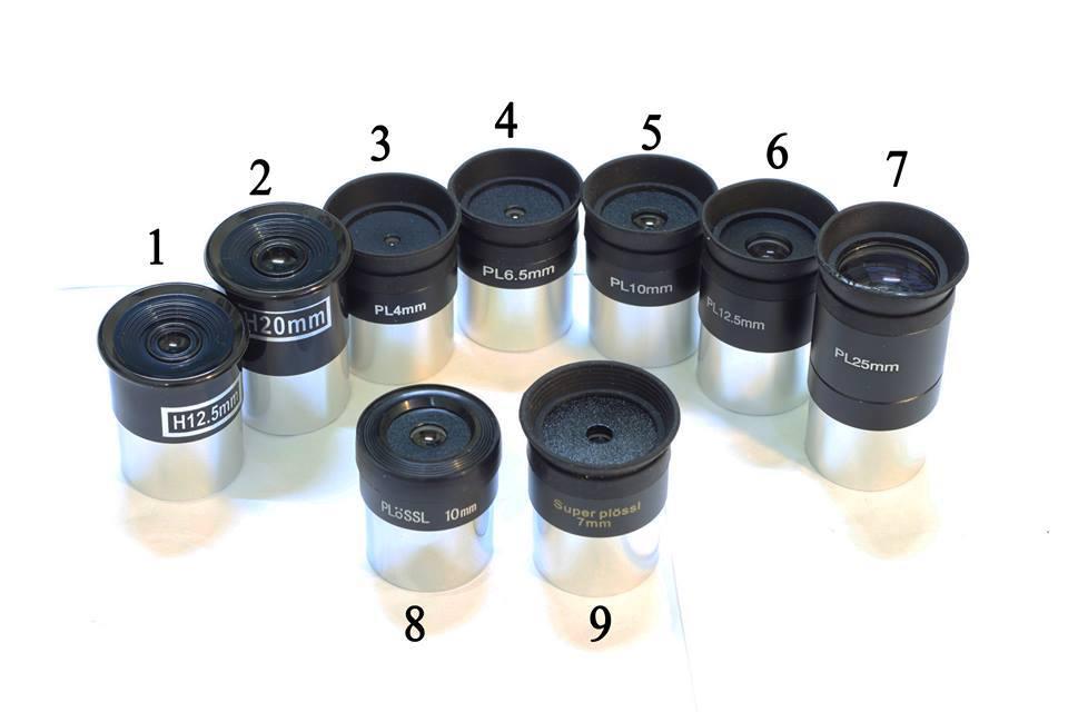 Thị kính Plossl chuẩn 1.25 inch