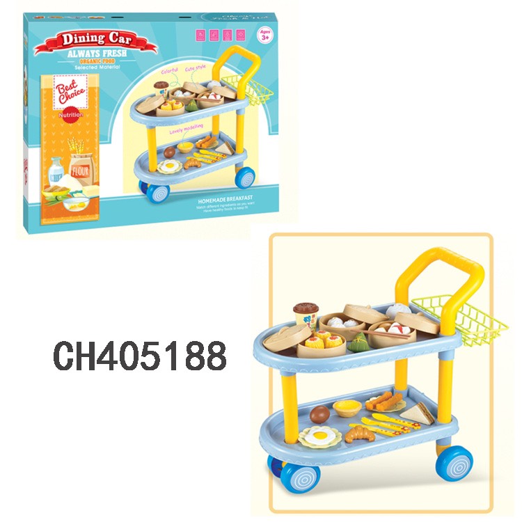 [HCM]Xe đẩy nhà hàng bán đồ ăn sáng đồ chơi