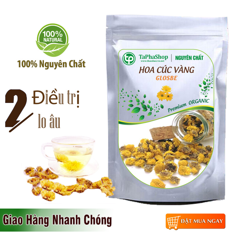 Hoa Cúc Vàng 100g Hảo Hạng - Thảo Dược Tấn Phát