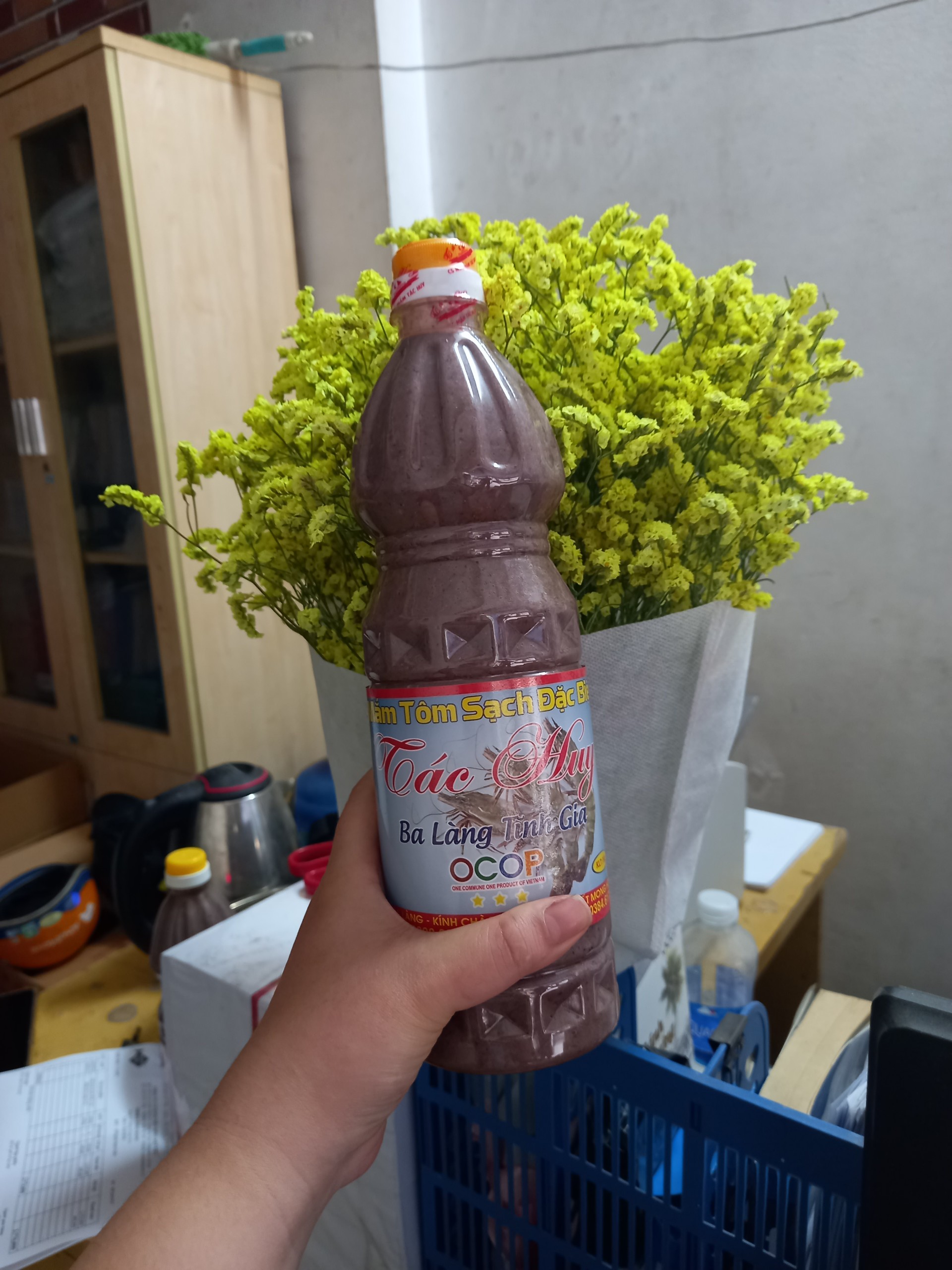 Mắm tôm Ba Làng Thanh Hóa 1kg loại đặc biệt