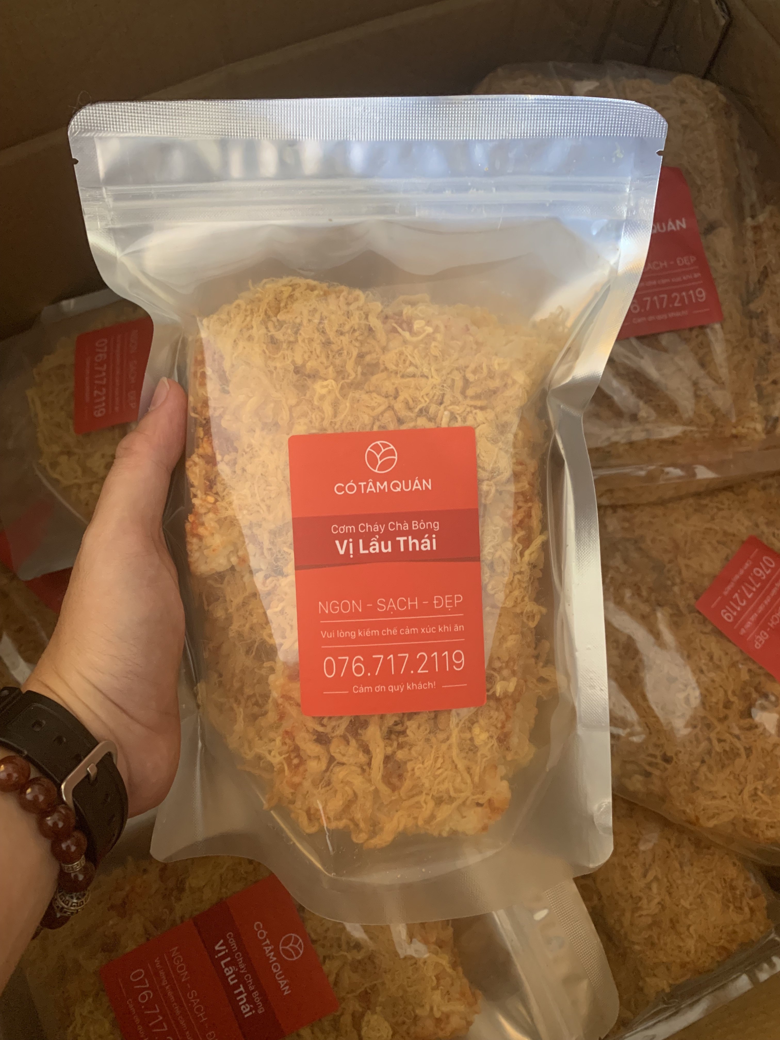 [FREESHIP TOÀN QUỐC] Cơm Cháy Chà Bông Vị Lẩu Thái
