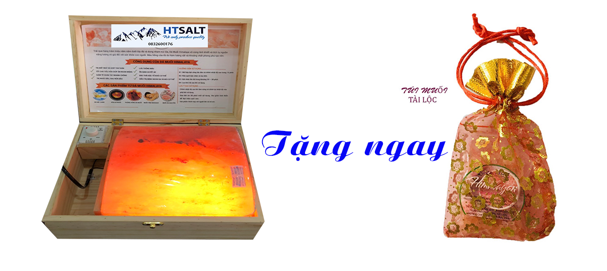 Hộ đá muối massage chân mặt đá Phẳng