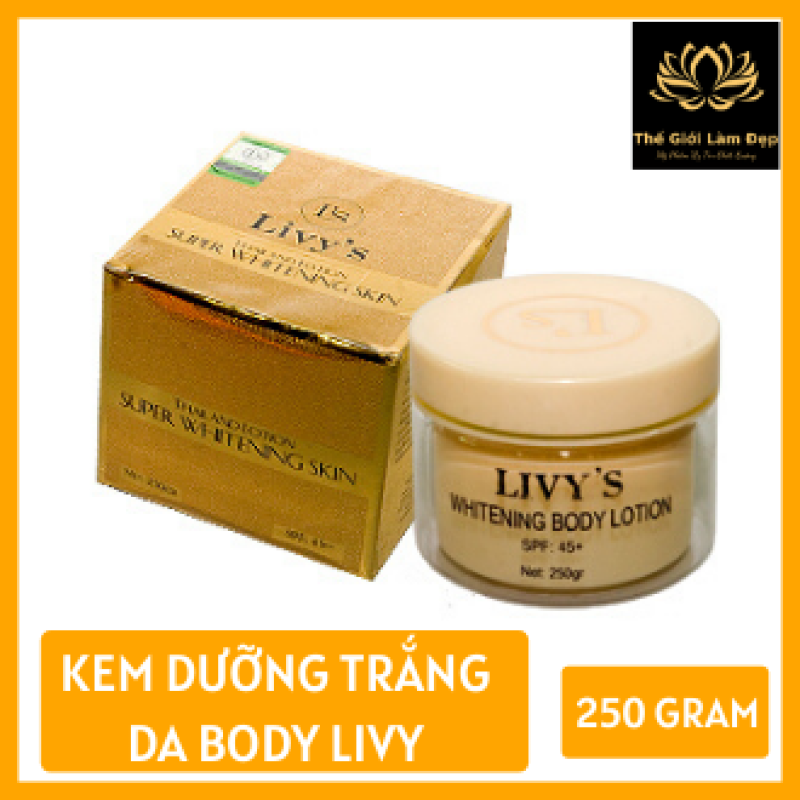 Kem Body LIVYS Thái Lan, Không Bết Rít, Không Gây Kích Ứng, Giúp Dưỡng Trắng Da Từ Sâu Bên Trong, Chống Lão Hóa