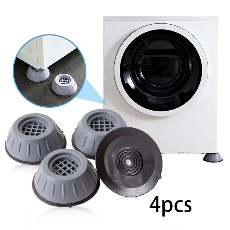 Sét 4 chân đế máy giặt .Chân kê máy giặt