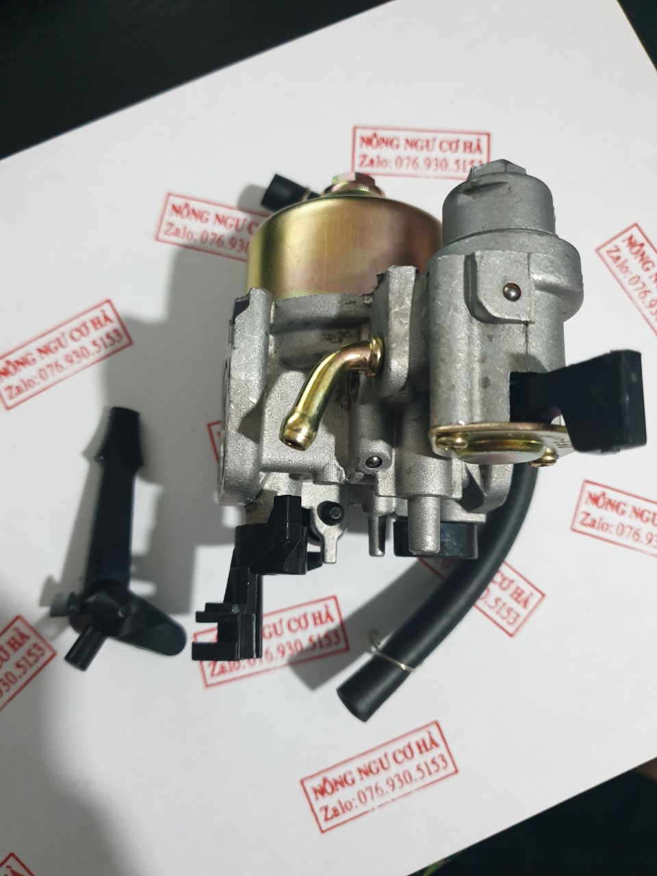 Bình xăng con (  bộ chế) máy nổ/ động cơ  chạy xang GX 168/170/200/5.5/6.5/7.5 hp.