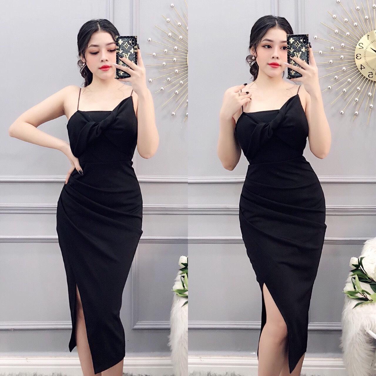 ĐẦM ÔM 2 DÂY PHỐI NƠ NGỰC SÀNH ĐIỆU