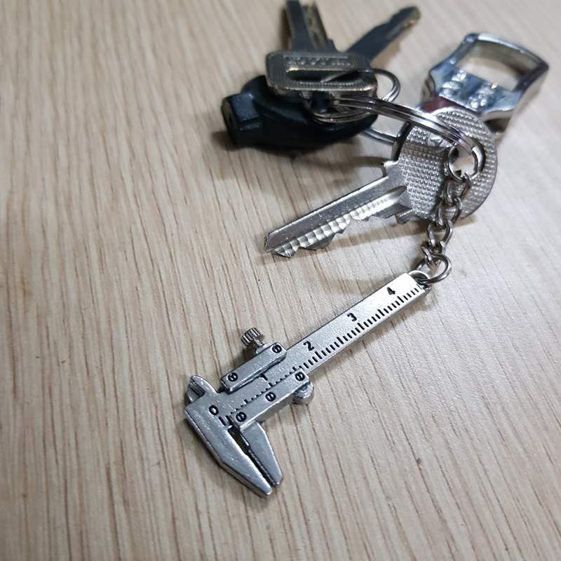 Thước cặp mini 30mm - Móc chìa khóa _ [Shop Dụng Cụ Kỹ Thuật]