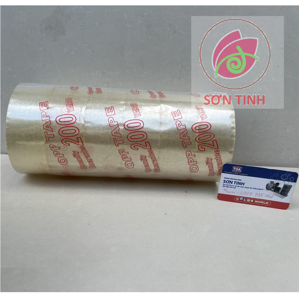 Băng keo trong 200y - 1 cuộn