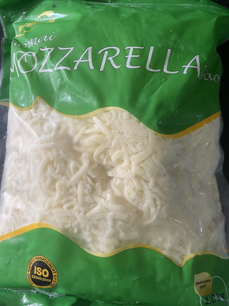 Phomai Mozzarella bào sợi - gói 1kg