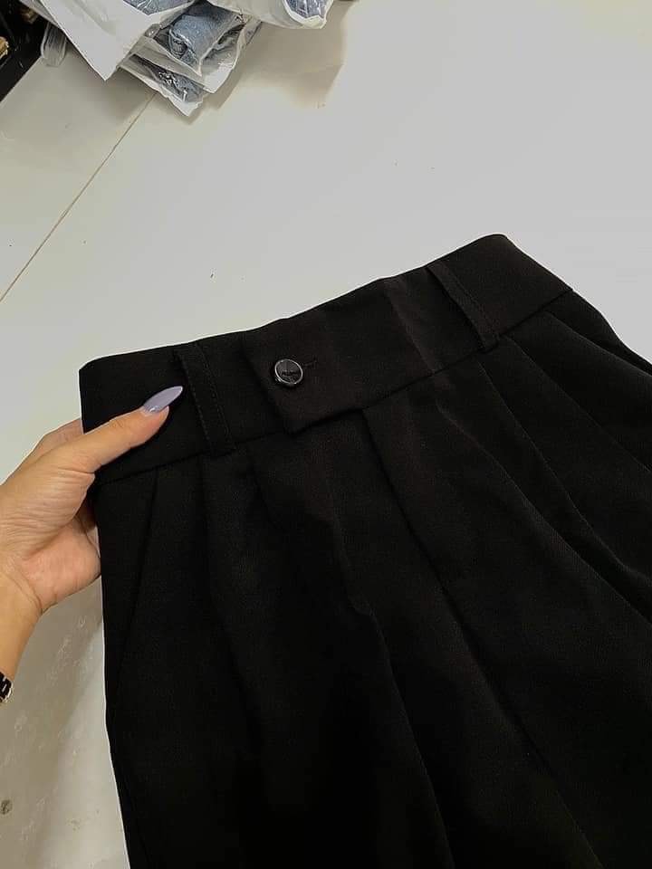 QUẦN BAGGY TÂY NÚT LỆCH SNU