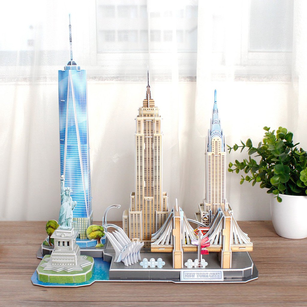 Mô hình giấy 3D CubicFun - City Line New York - MC255h
