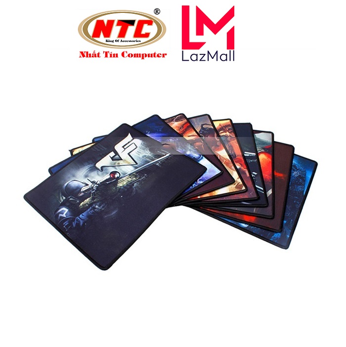 Miếng lót chuột Gaming G-8 / L11 may viền - Loại Mousepad Control / Speed (Đen) - Nhat Tin Authorised Store