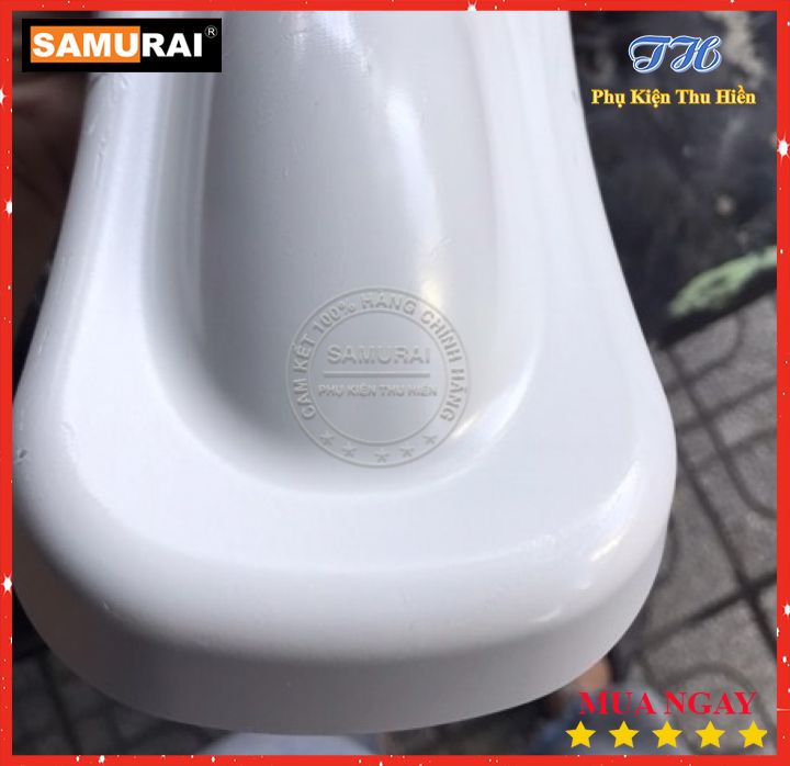 [HCM]Chai Sơn Xịt Sơn Xe Máy Samurai  Màu Trắng Mờ (Flat White) - Mã F2